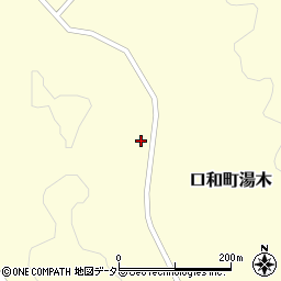 広島県庄原市口和町湯木1390周辺の地図