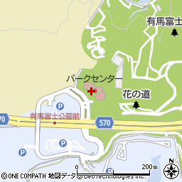 三田市役所　市民生活部有馬富士自然学習センター周辺の地図