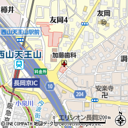 加藤歯科診療所周辺の地図