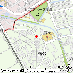 京都府宇治市槇島町落合156周辺の地図