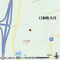 広島県庄原市口和町大月249周辺の地図