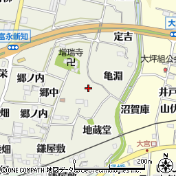 愛知県新城市富永原ノ内周辺の地図