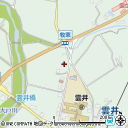 滋賀県甲賀市信楽町牧811周辺の地図