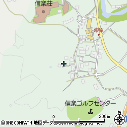 滋賀県甲賀市信楽町牧1232周辺の地図