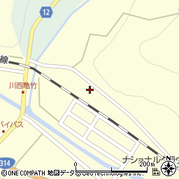 広島県庄原市東城町川西1365周辺の地図