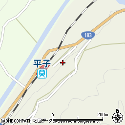 広島県庄原市西城町平子426周辺の地図