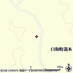 広島県庄原市口和町湯木1399周辺の地図