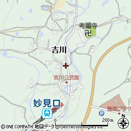大阪府豊能郡豊能町吉川129-2周辺の地図