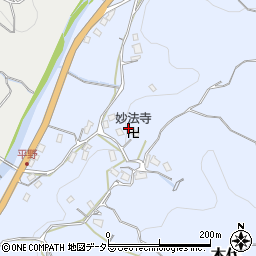 大阪府豊能郡豊能町木代1489周辺の地図