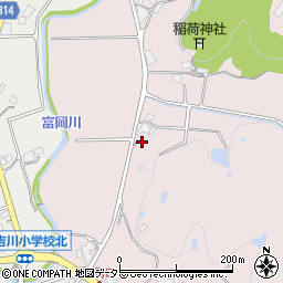 兵庫県三木市吉川町冨岡1239周辺の地図