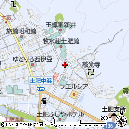 静岡県伊豆市土肥492-1周辺の地図