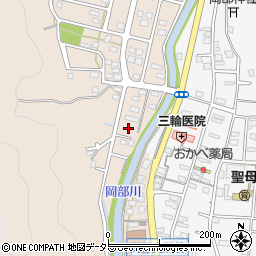 静岡県藤枝市岡部町岡部149周辺の地図