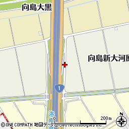 京都府京都市伏見区向島新大河原周辺の地図