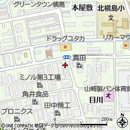 京都府宇治市槇島町目川18周辺の地図