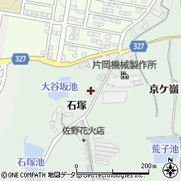 愛知県岡崎市美合町石塚15周辺の地図