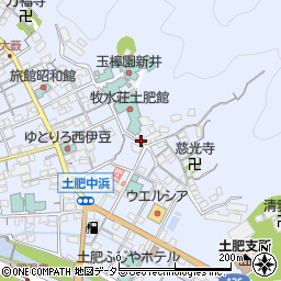 静岡県伊豆市土肥493-1周辺の地図