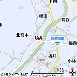 兵庫県宝塚市大原野（坊井）周辺の地図