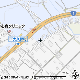 三重県鈴鹿市下大久保町2623周辺の地図