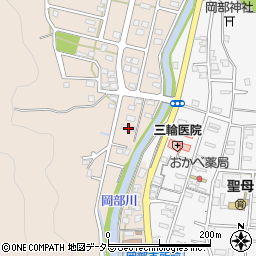 静岡県藤枝市岡部町岡部150周辺の地図