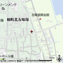 三重県四日市市楠町北五味塚1117-1周辺の地図