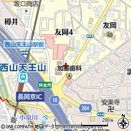 株式会社丁ケ阪商会周辺の地図