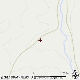 愛知県新城市乗本奥山周辺の地図