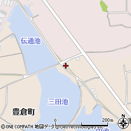 兵庫県加西市豊倉町1202周辺の地図