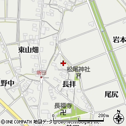 愛知県岡崎市竜泉寺町正金周辺の地図