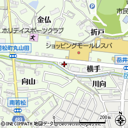 セジュール若松３周辺の地図