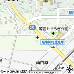 愛知県安城市姫小川町（遠見塚）周辺の地図
