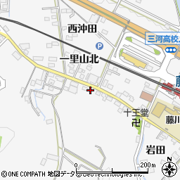赤帽岡崎サービス周辺の地図