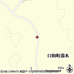 広島県庄原市口和町湯木1405周辺の地図
