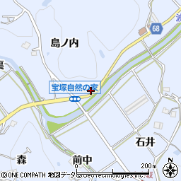 兵庫県宝塚市大原野島ノ内9周辺の地図