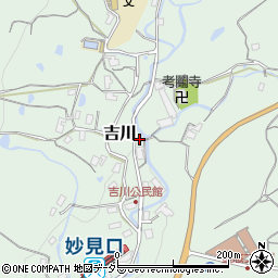 大阪府豊能郡豊能町吉川126周辺の地図