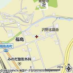 兵庫県三田市福島346周辺の地図