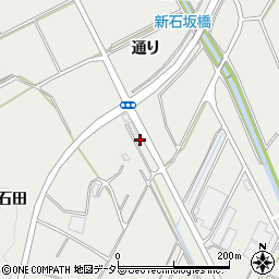 愛知県常滑市金山西石田53周辺の地図