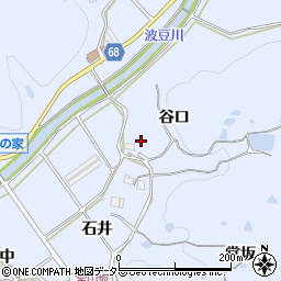 兵庫県宝塚市大原野谷口周辺の地図