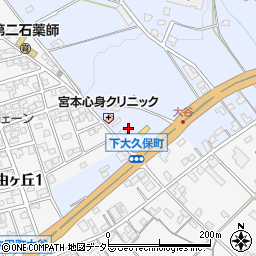 三重県鈴鹿市下大久保町2672-1周辺の地図