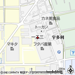 愛知県岡崎市高橋町一二三周辺の地図