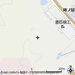 愛知県岡崎市樫山町海老作周辺の地図