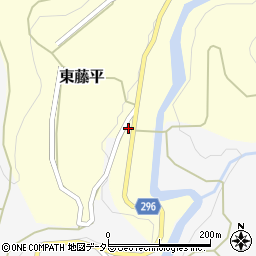 静岡県浜松市天竜区東藤平89周辺の地図