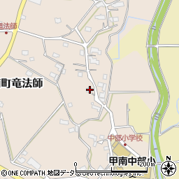 滋賀県甲賀市甲南町竜法師1081周辺の地図