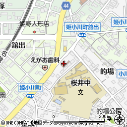 桜井郵便局 ＡＴＭ周辺の地図