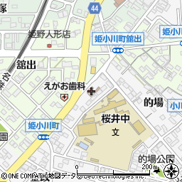 桜井郵便局周辺の地図