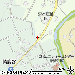 兵庫県加東市黒谷544周辺の地図