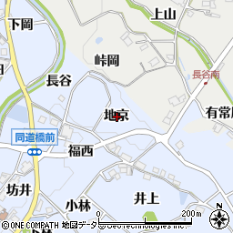 兵庫県宝塚市大原野地京周辺の地図
