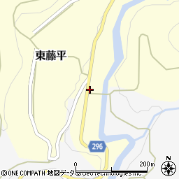静岡県浜松市天竜区東藤平88周辺の地図