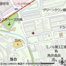 グリーンタウン槇島第二４０１号棟周辺の地図