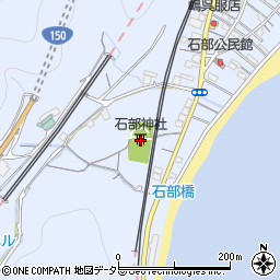 石部神社周辺の地図
