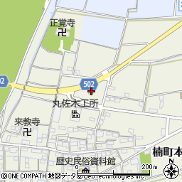 ファミリーマート四日市楠本郷店周辺の地図